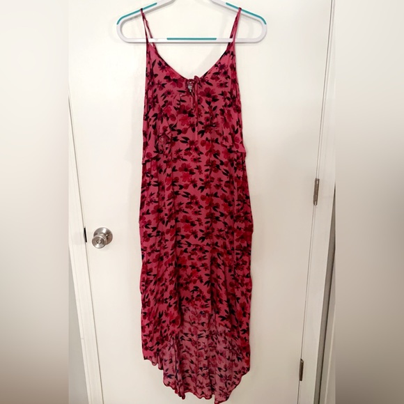 NWT AE Hi-Lo Ruffled Maxi - Picture 3 of 5